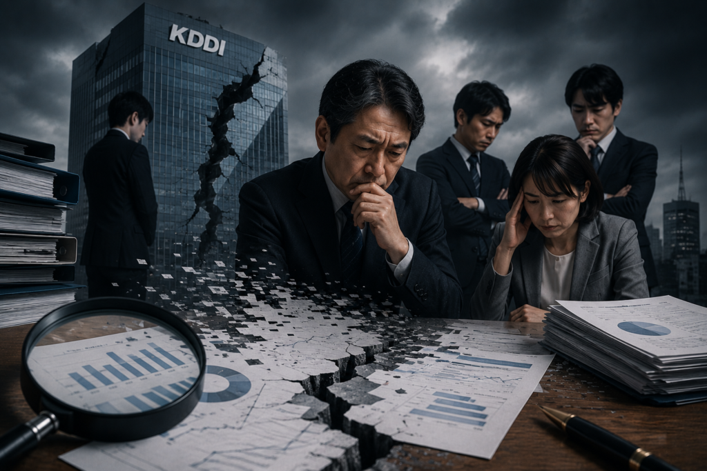2,461億円の虚構――KDDI不正会計が暴いた「見えないリスク」と、経営者がいま直視すべき現実