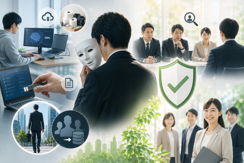 帰属意識の低下とテクノロジーの悪用がもたらす「闇落ち社員」の増殖とバックグラウンドチェックによる組織防衛
