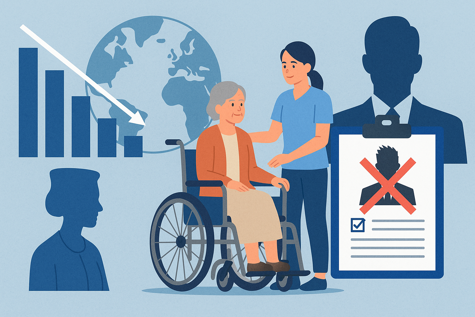 介護・福祉業界における少子化と反社チェックの課題