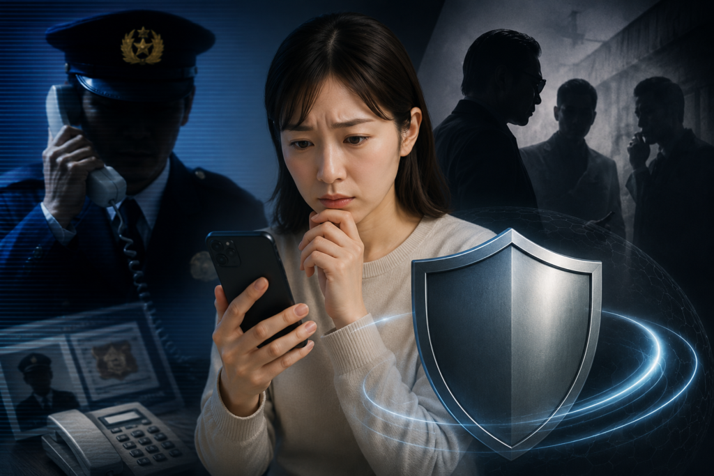 警察を名乗る詐欺と反社チェック:巧妙化する手口から身を守るために