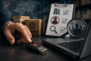そのUSB、本当に挿して大丈夫ですか？―出荷時ウイルス感染に見る、調達先確認と反社チェックの重要性