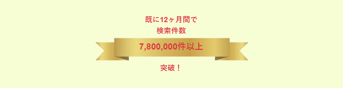 反社・コンプライアンスデータベース（JCIS WEBDB）検索エンジン 年間累計7,800,000件を突破しました。